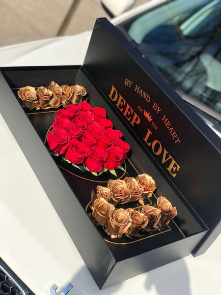 #32.Deep Love fiori rose box - FioriFlower | Fiori Flowers Brooklyn NYC Flower Delivery 
