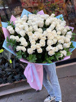 #4. Fiori 101 White Rose. - FioriFlower | Fiori Flowers Brooklyn NYC Flower Delivery 