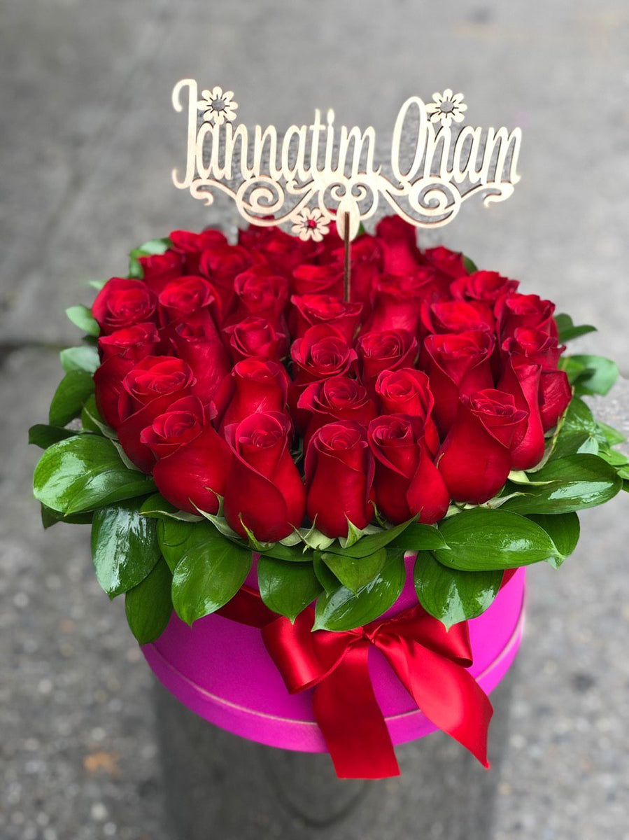 #32.Deep Love fiori rose box