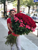 #36.Large Roses & Spray Fiori flowers