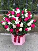 #40. Happy Love Fiori Box Flowers - FioriFlower | Fiori Flowers Brooklyn NYC Flower Delivery 
