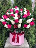 #40. Happy Love Fiori Box Flowers - FioriFlower | Fiori Flowers Brooklyn NYC Flower Delivery 